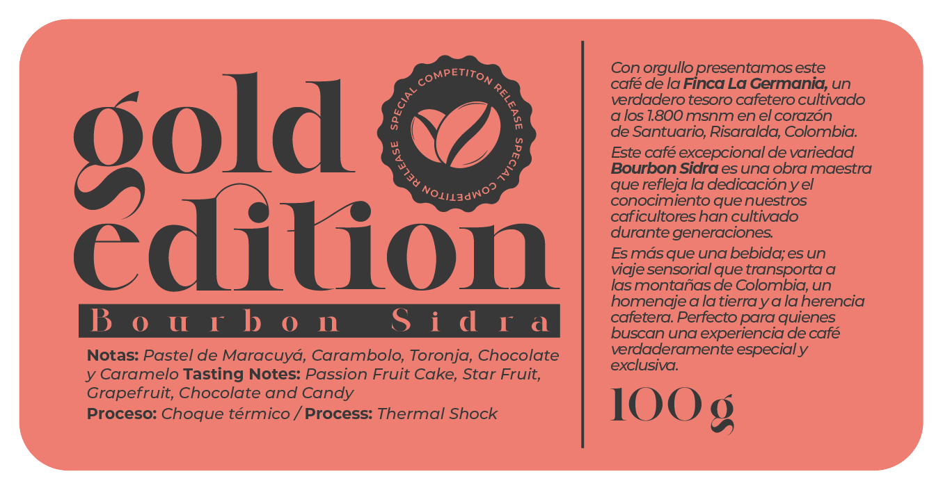 GOLD EDITION Bourbon Sidra