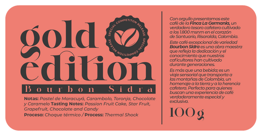 GOLD EDITION Bourbon Sidra